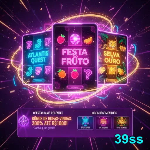 Jogador interage com slots no aplicativo 39ss no celular.