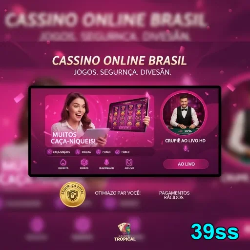Tela do app 39ss mostrando acesso a serviços VIP.