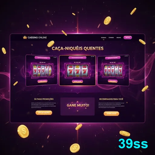 Tela de caça-níqueis do site 39ss para jogadores VIP.