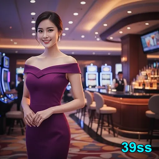 Imagem de um dealer em cassino representando o 39ss.