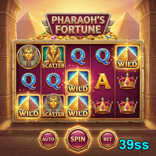 Slot Pharaoh's Fortune em 39ss, ideal para apostadores VIP.