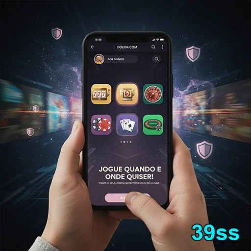 Jogos VIP acessados no celular, representando a 39ss.