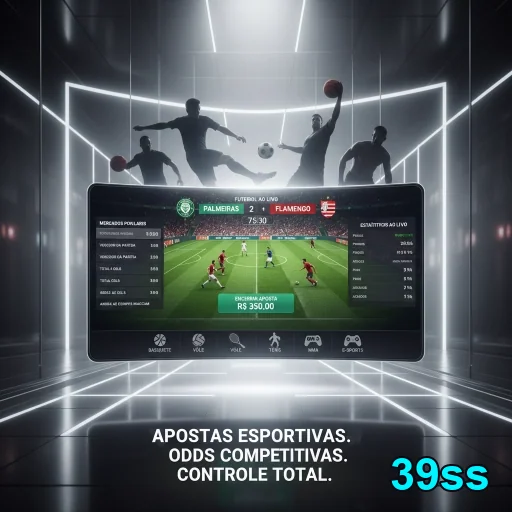 Tela de apostas ao vivo com futebol na 39ss.
