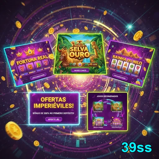 Tela de novidades VIP da 39ss com jogos destacados.